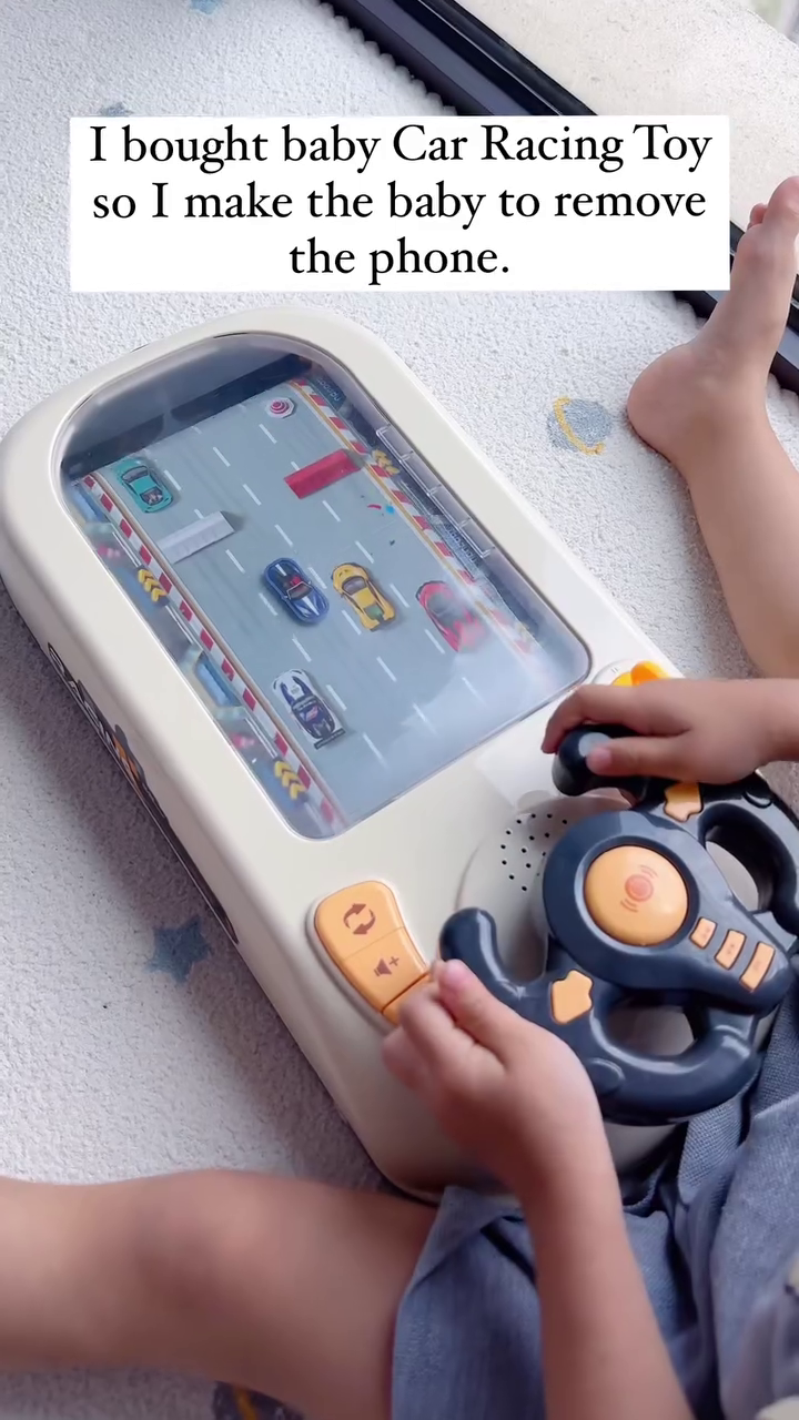 Fun & Engaging Baby Car Racing Toy – Keep Kids Away from Phones!