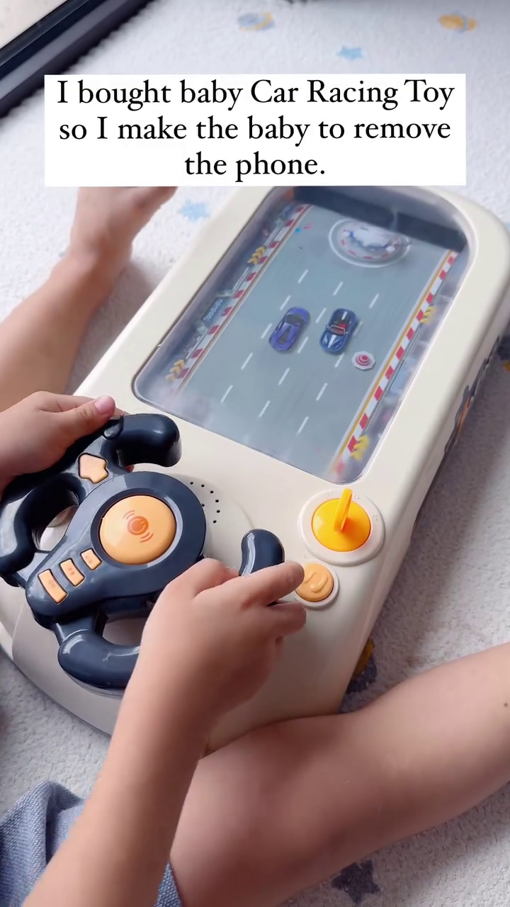Fun & Engaging Baby Car Racing Toy – Keep Kids Away from Phones!