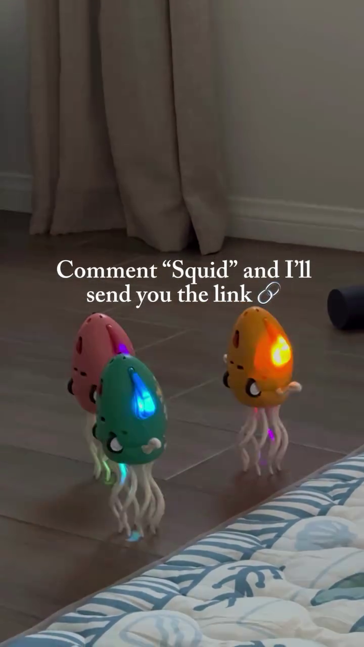 Colorful Dancing Squid Toy with Lights – Musical Fun for Kids