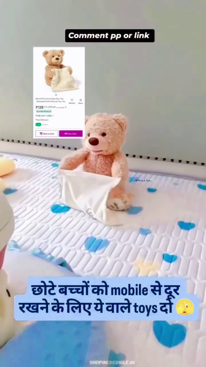 Cute Peekaboo Elephant Toy – Musical Entertainment for Babies