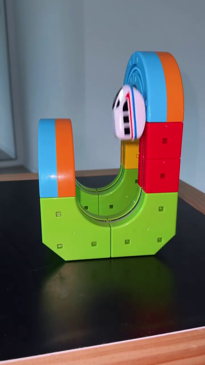 Colorful Electric Train Track Set – Creative Building Fun for Kids