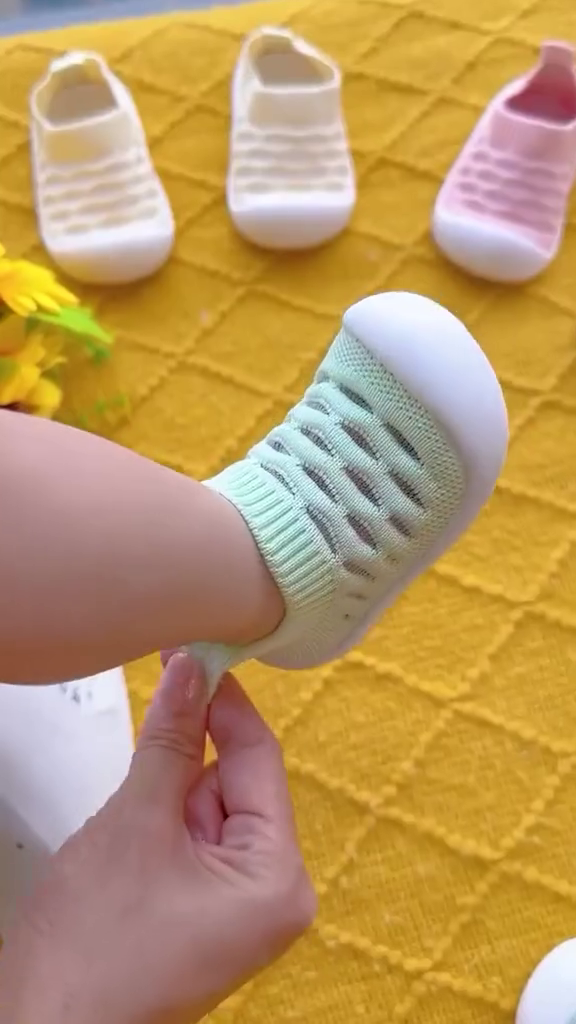 Soft Knit Baby Shoes – Flexible & Comfortable for Little Feet