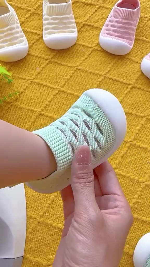 Soft Knit Baby Shoes – Flexible & Comfortable for Little Feet