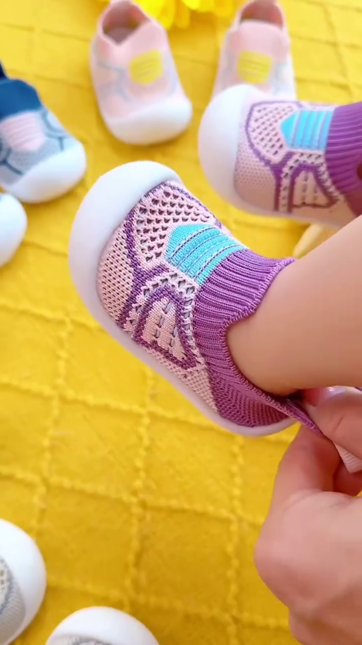 Breathable Knit Baby Shoes – Lightweight Comfort for Little Feet