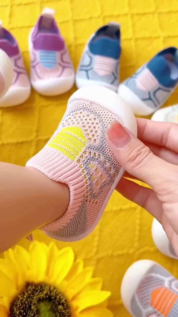Breathable Knit Baby Shoes – Lightweight Comfort for Little Feet