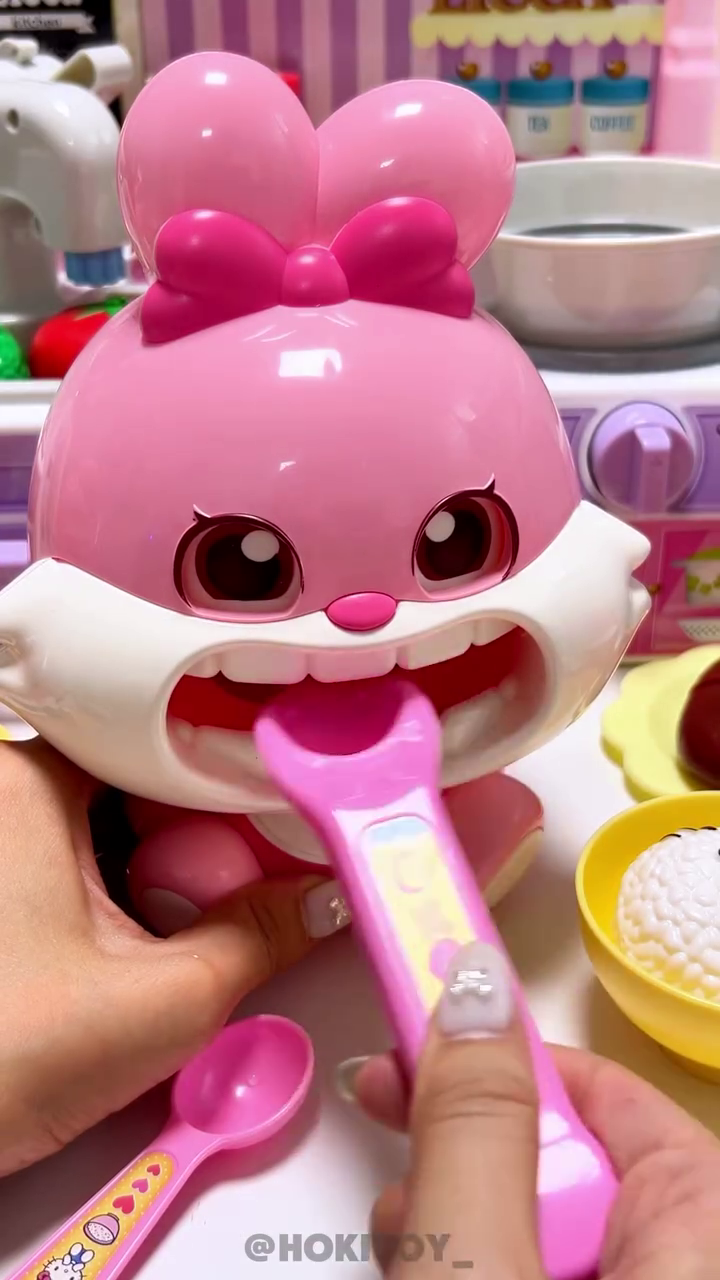 Adorable Feeding Doll Toy – Fun Role Play Kitchen Game