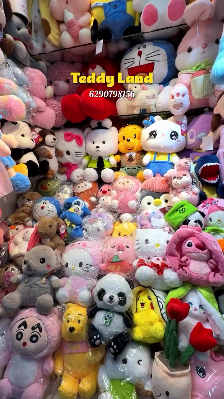 Colorful Plush Toy Collection – Soft & Adorable Cuddle Companions