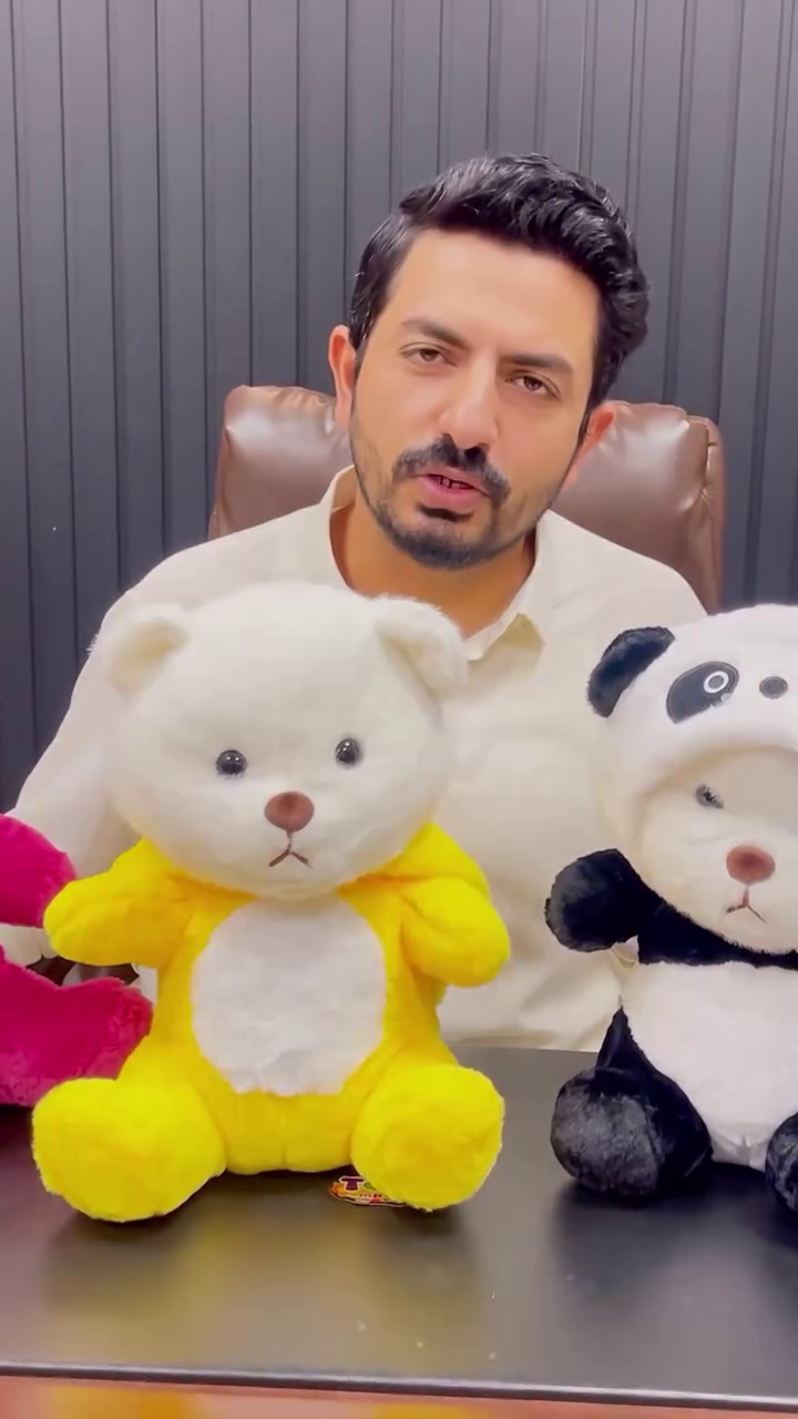 Soft Teddy Bear Plush Toy – Perfect Cuddle Companion for Kids