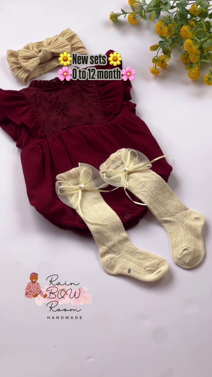 Adorable Baby Outfit Set – Stylish Comfort for Newborns