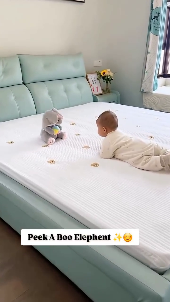 Peek-A-Boo Elephant Plush – Adorable Interactive Toy