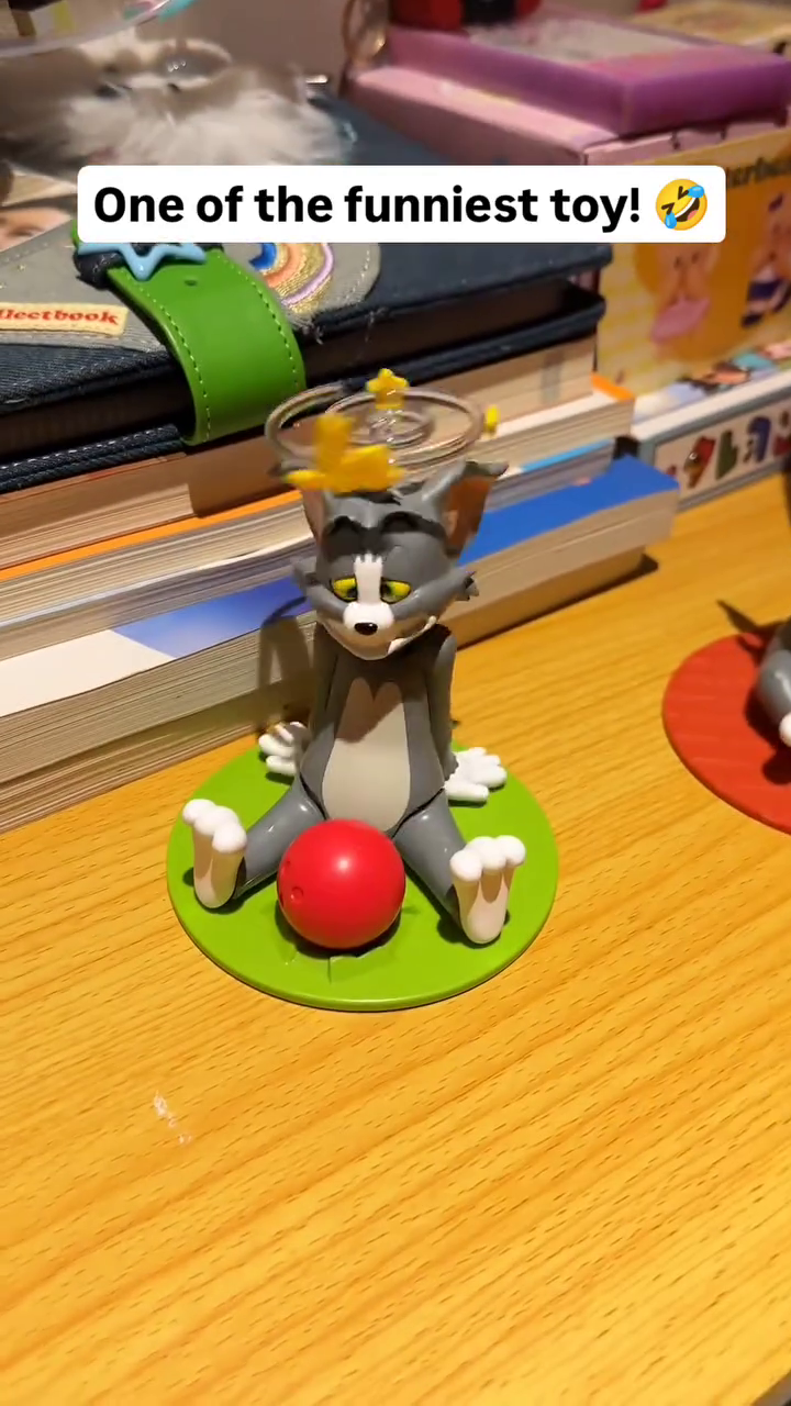 Funny Cartoon Cat Toy – Tom & Jerry Desk Fun