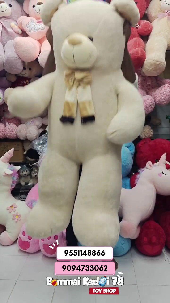 Giant Teddy Bear Plush – Soft Hug Buddy