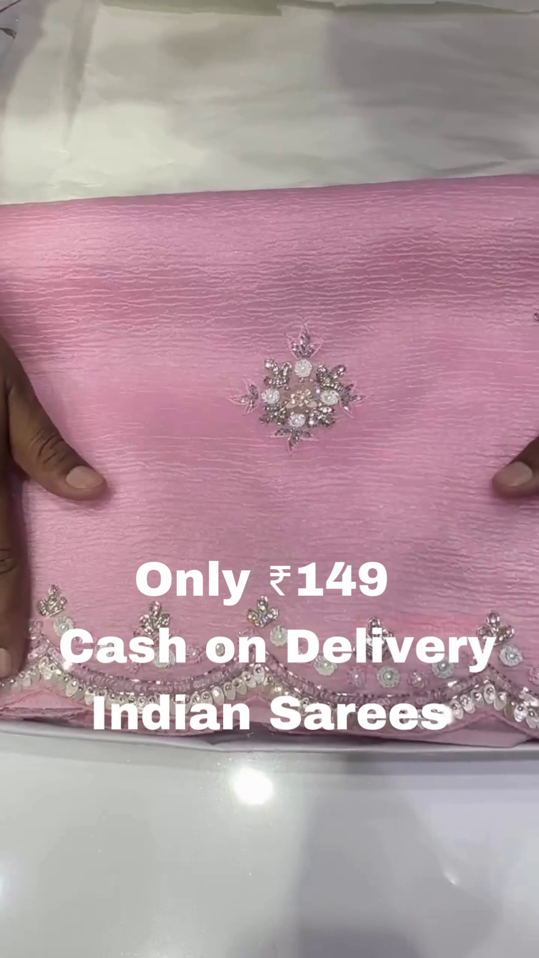 Elegant Pink Designer Saree – Premium Look at Budget Price