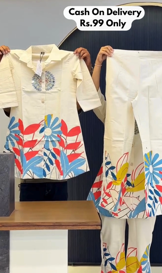 Trendy Printed Co-ord Set