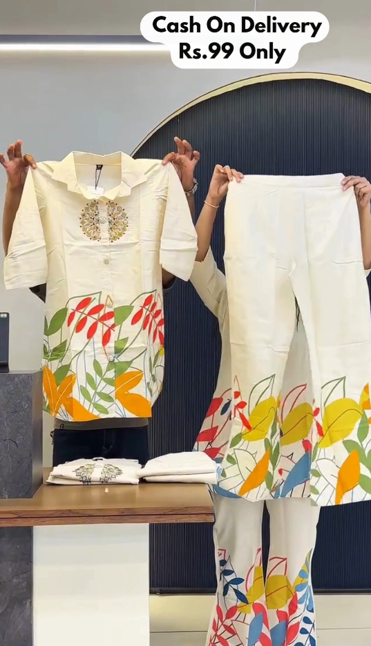 Trendy Printed Co-ord Set