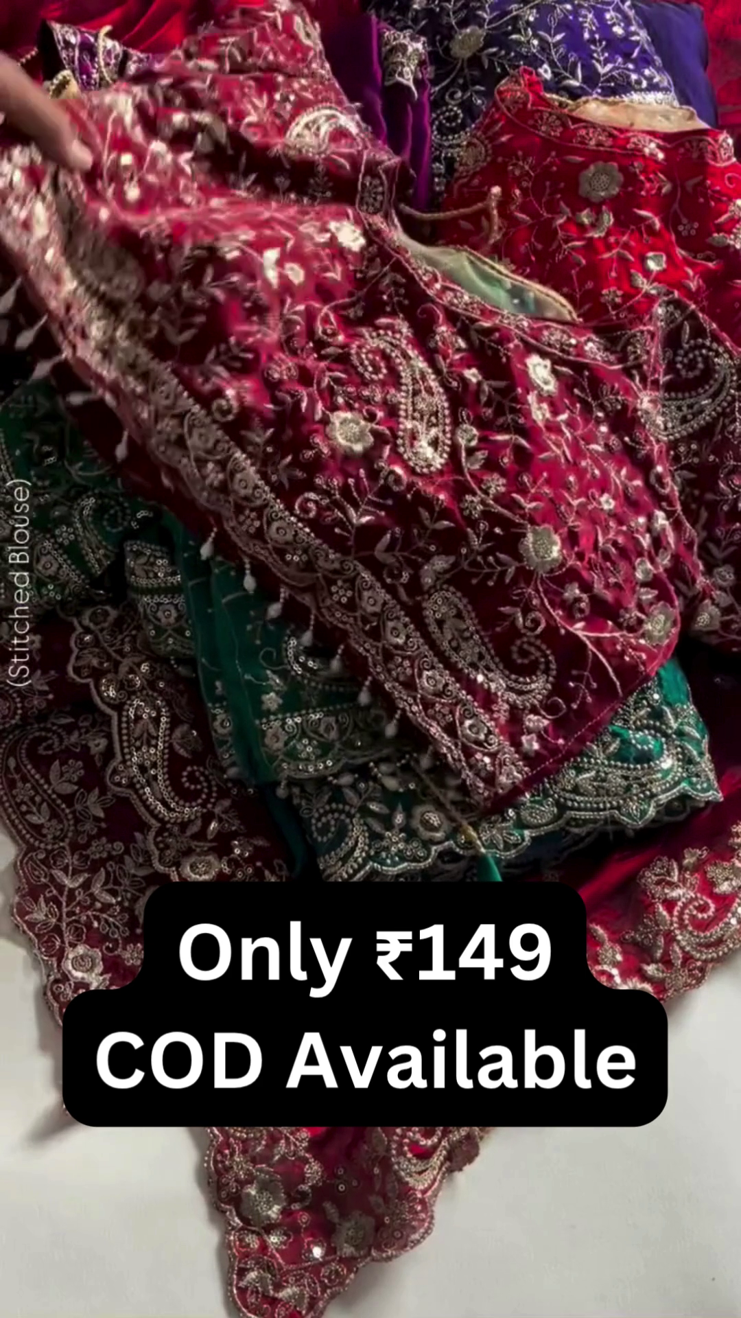 Royal Embroidered Designer Blouse Collection