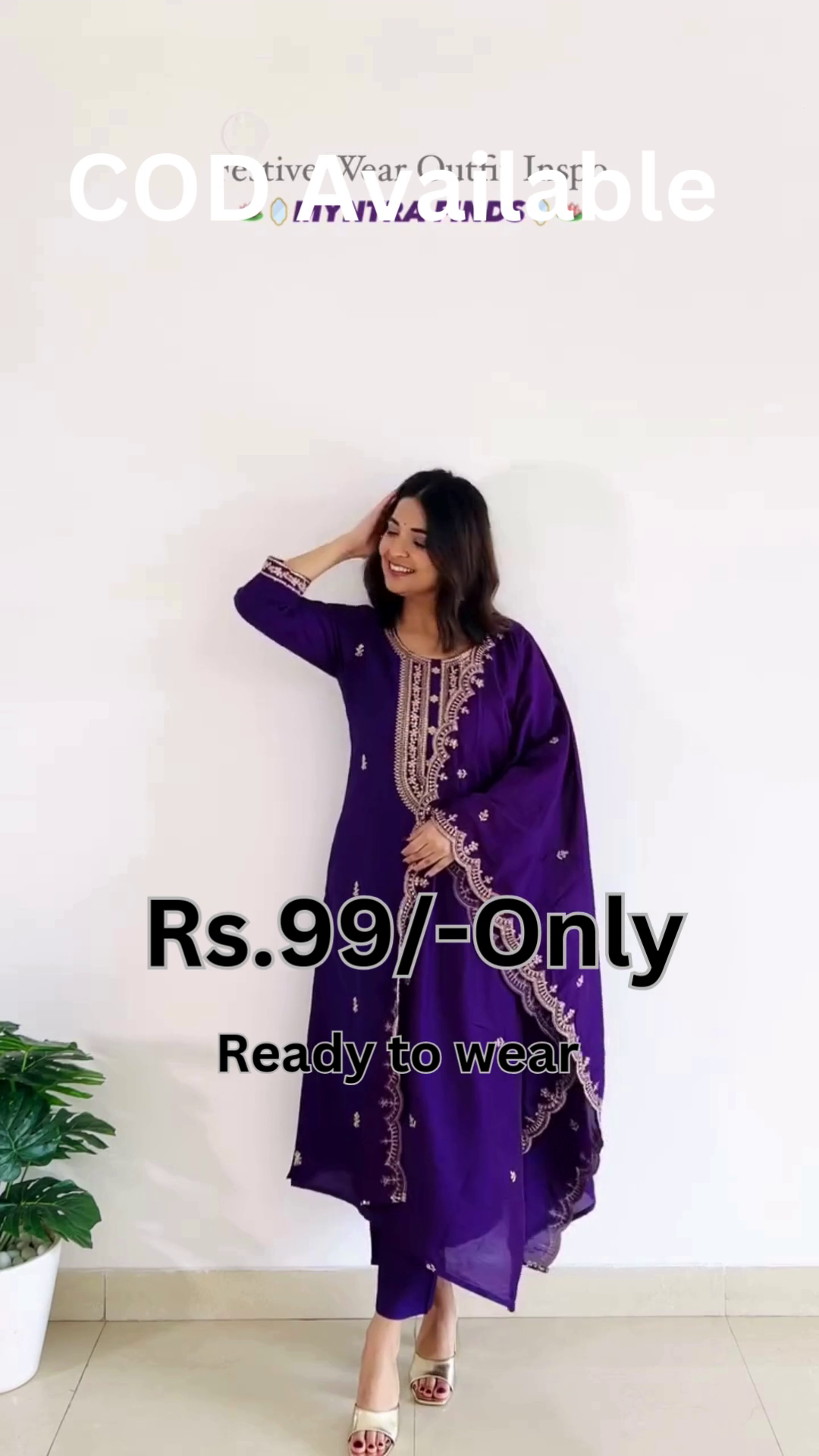 Classic White Anarkali Suit – Timeless Minimal Elegance